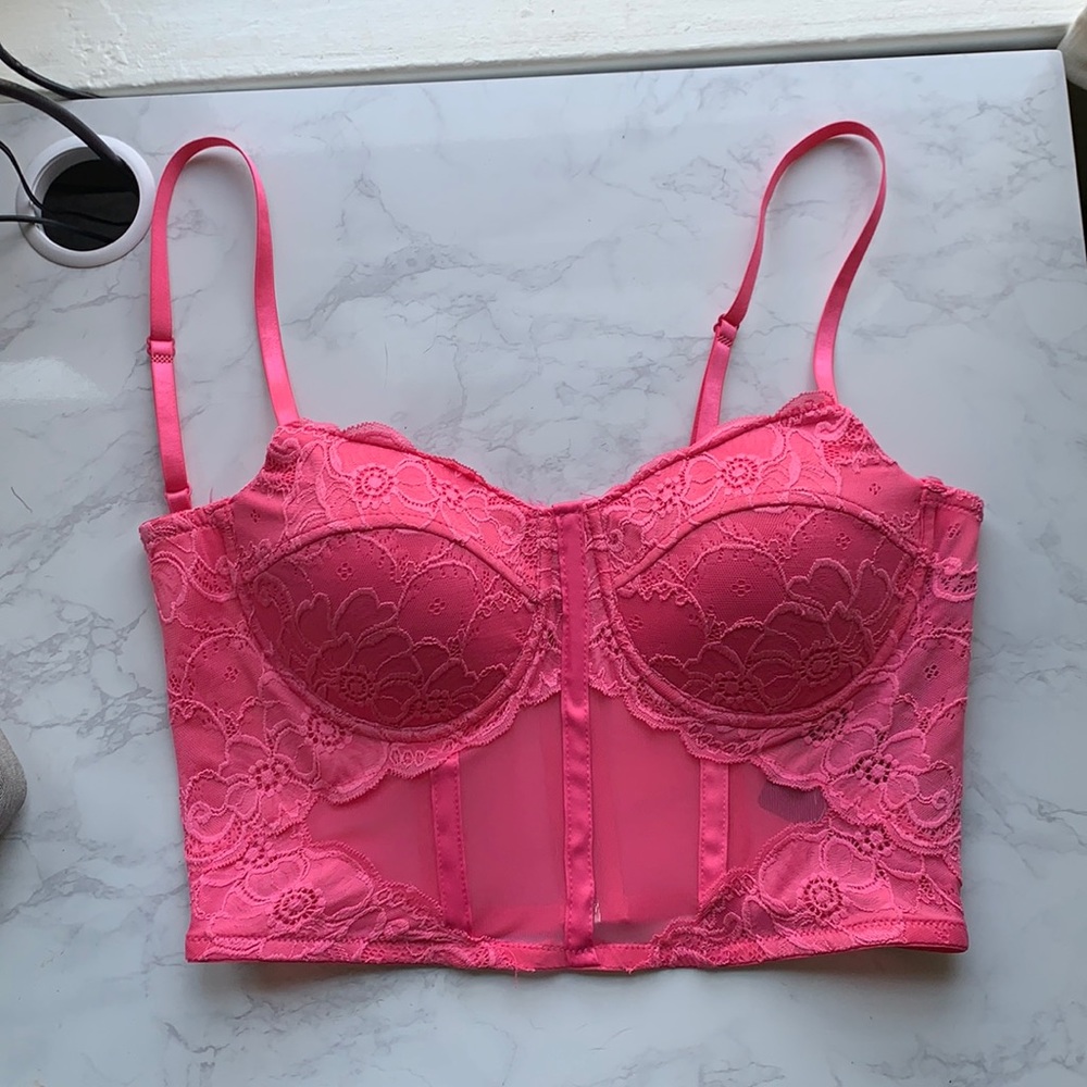 PINK CORSET TOP